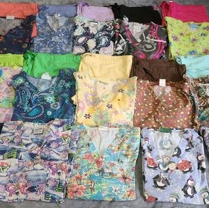Huge Lot of womens scrubs